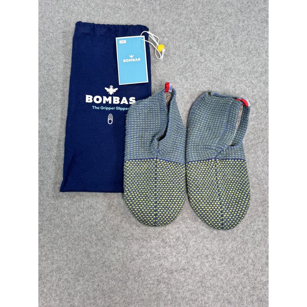 NWT Bombas Gripper Slipper Socks Large